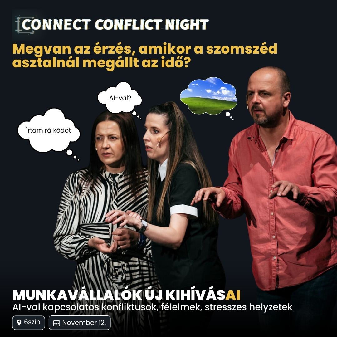 IÉM- 1112 Itt és Most Társulat Connect Conflict Night_ A kép az Illuziók improvizációs előadás borítóképe.