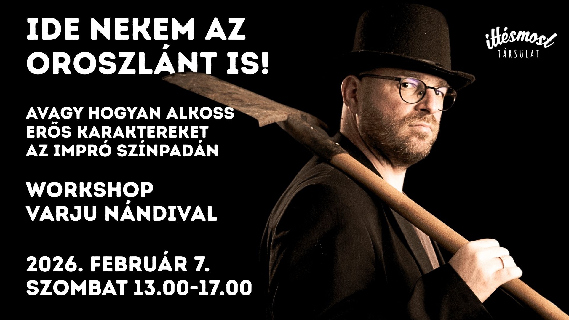 A kép az Illuziók improvizációs előadás borítóképe.